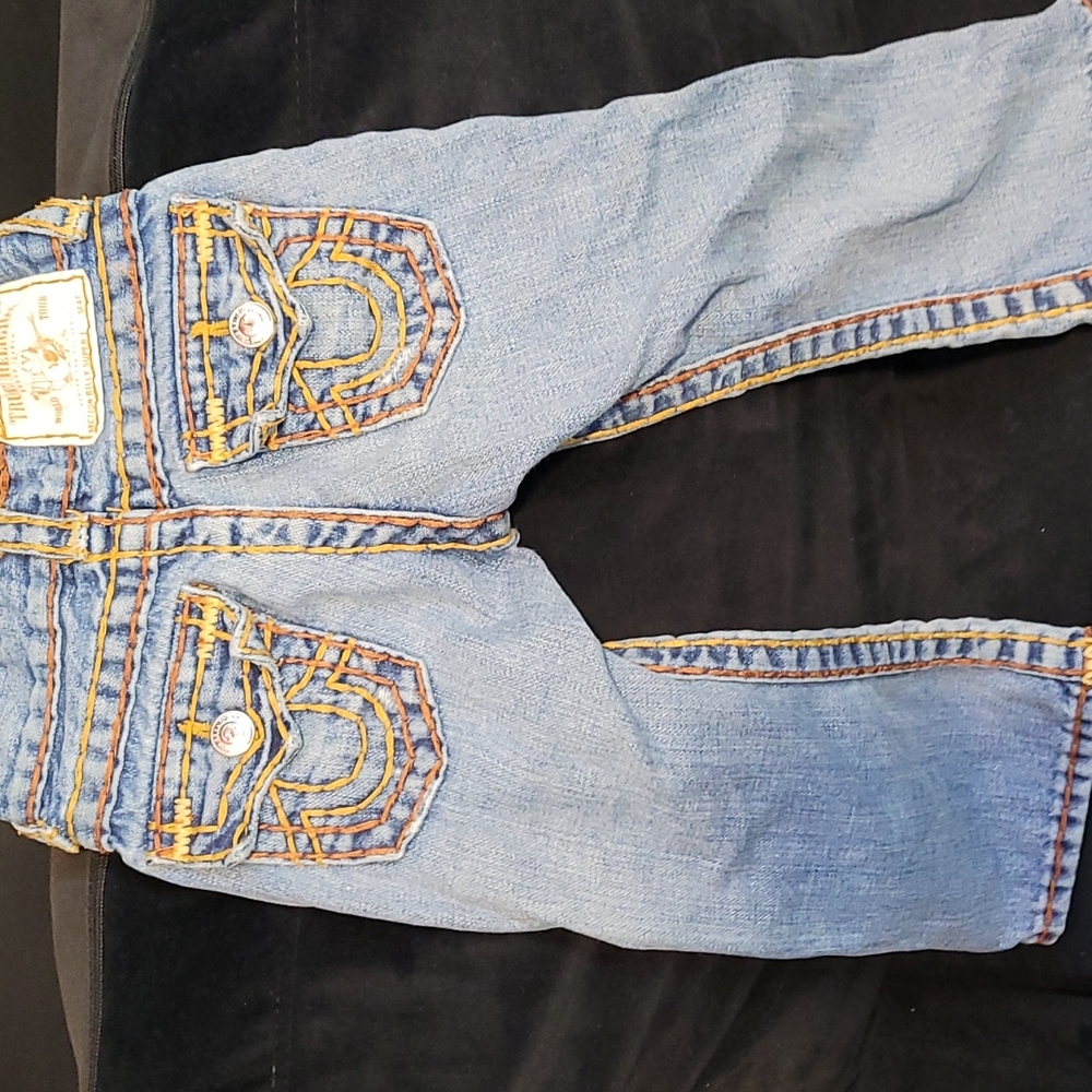 Kids Double Stitched True Religion Jeans